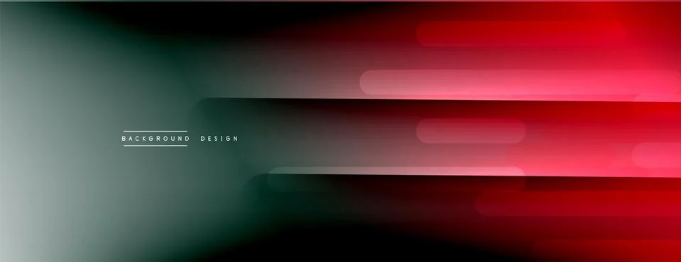 Dynamic lines abstract background. 3D shadow effects and fluid gradients. Modern Illustrazione stock