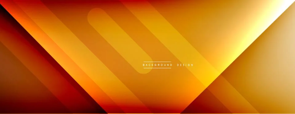 Dynamic lines abstract background. 3D shadow effects and fluid gradients. Modern Illustrazione stock