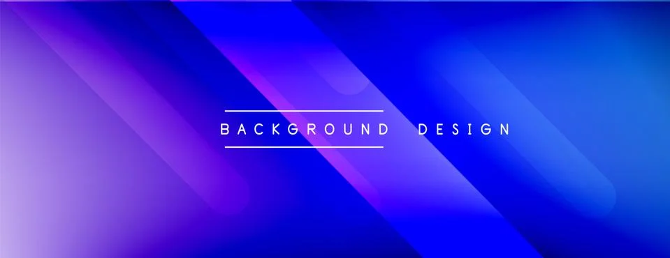 Dynamic lines abstract background. 3D shadow effects and fluid gradients. Modern 스톡 일러스트