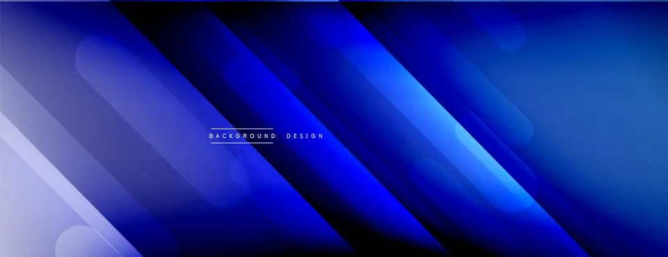 Dynamic lines abstract background. 3D shadow effects and fluid gradients. Modern イラスト素材