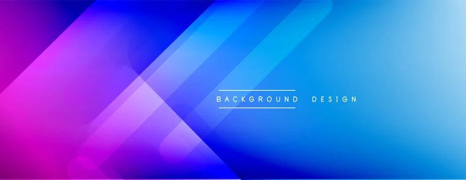Dynamic lines abstract background. 3D shadow effects and fluid gradients. Modern イラスト素材