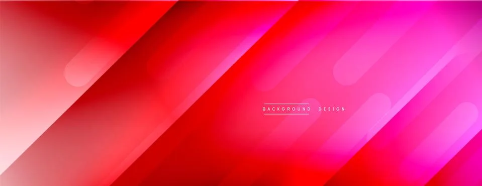 Dynamic lines abstract background. 3D shadow effects and fluid gradients. Modern Stock Illustration