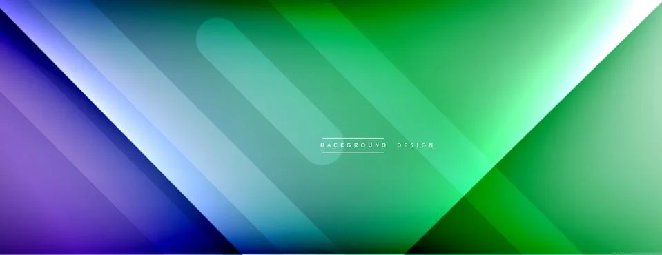 Dynamic lines abstract background. 3D shadow effects and fluid gradients. Modern Illustrazione stock