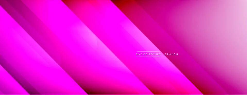 Dynamic lines abstract background. 3D shadow effects and fluid gradients. Modern Illustrazione stock