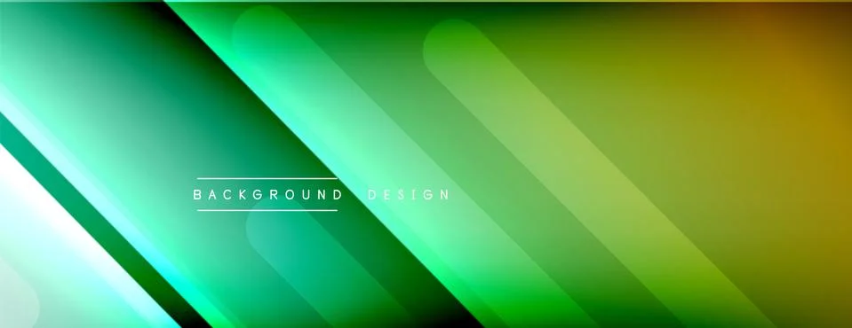 Dynamic lines abstract background. 3D shadow effects and fluid gradients. Modern イラスト素材