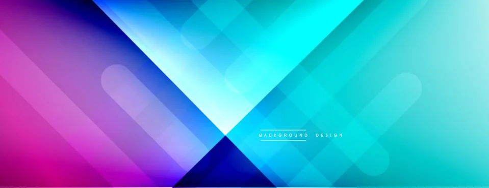 Dynamic lines abstract background. 3D shadow effects and fluid gradients. Modern Stock Illustration