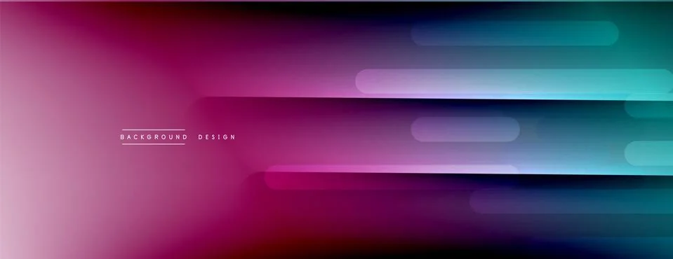 Dynamic lines abstract background. 3D shadow effects and fluid gradients. Modern Stock Illustration