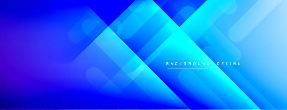 Dynamic lines abstract background. 3D shadow effects and fluid gradients. Modern Stock Illustration