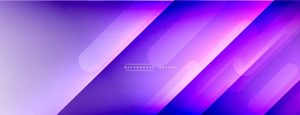 Dynamic lines abstract background. 3D shadow effects and fluid gradients. Modern 스톡 일러스트