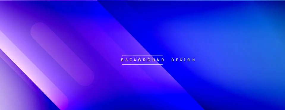 Dynamic lines abstract background. 3D shadow effects and fluid gradients. Modern 스톡 일러스트