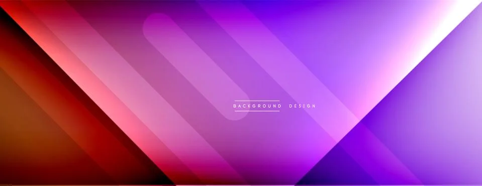 Dynamic lines abstract background. 3D shadow effects and fluid gradients. Modern Stock Illustration