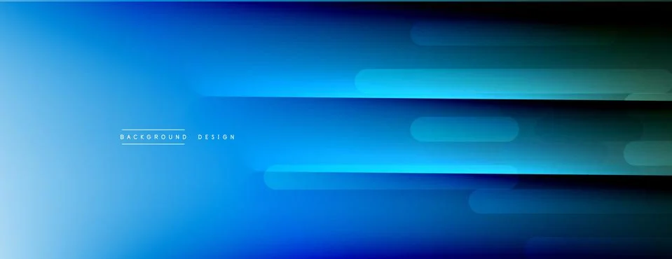 Dynamic lines abstract background. 3D shadow effects and fluid gradients. Modern Illustrazione stock