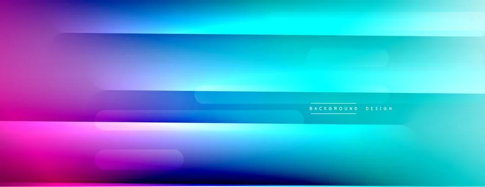Dynamic lines abstract background. 3D shadow effects and fluid gradients. Modern Stock Illustration
