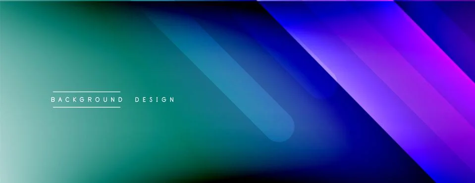 Dynamic lines abstract background. 3D shadow effects and fluid gradients. Modern イラスト素材