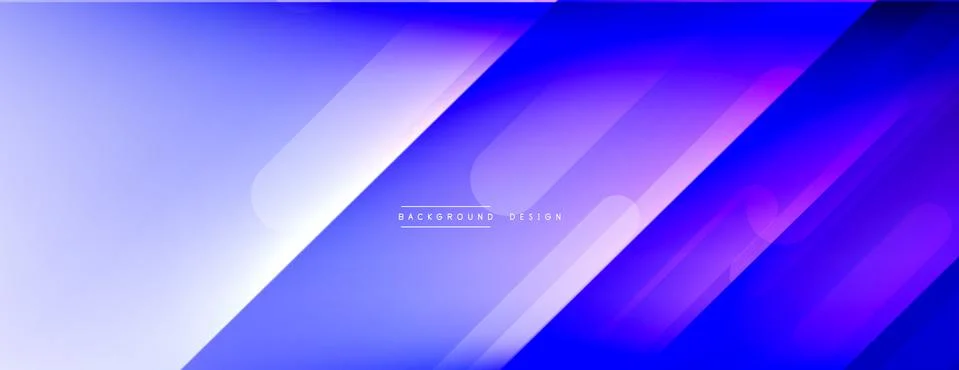 Dynamic lines abstract background. 3D shadow effects and fluid gradients. Modern Illustrazione stock