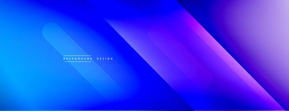 Dynamic lines abstract background. 3D shadow effects and fluid gradients. Modern Stock Illustration