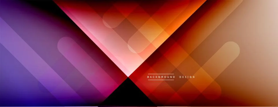 Dynamic lines abstract background. 3D shadow effects and fluid gradients. Modern Stock Illustration
