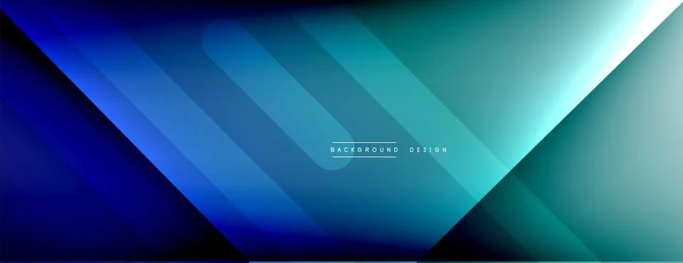 Dynamic lines abstract background. 3D shadow effects and fluid gradients. Modern Illustrazione stock