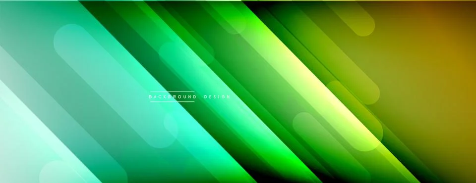 Dynamic lines abstract background. 3D shadow effects and fluid gradients. Modern Stock Illustration