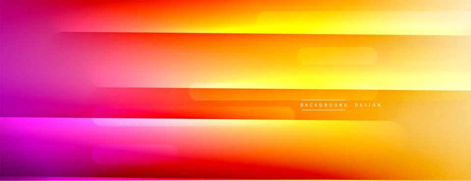 Dynamic lines abstract background. 3D shadow effects and fluid gradients. Modern Illustrazione stock