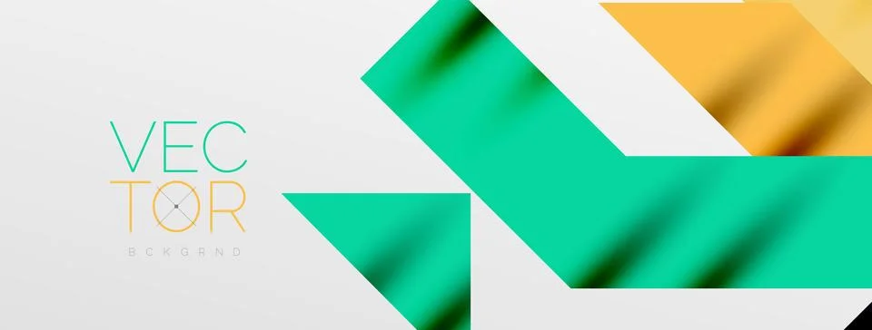 Dynamic lines and triangles. Vector Illustration For Wallpaper, Banner 스톡 일러스트