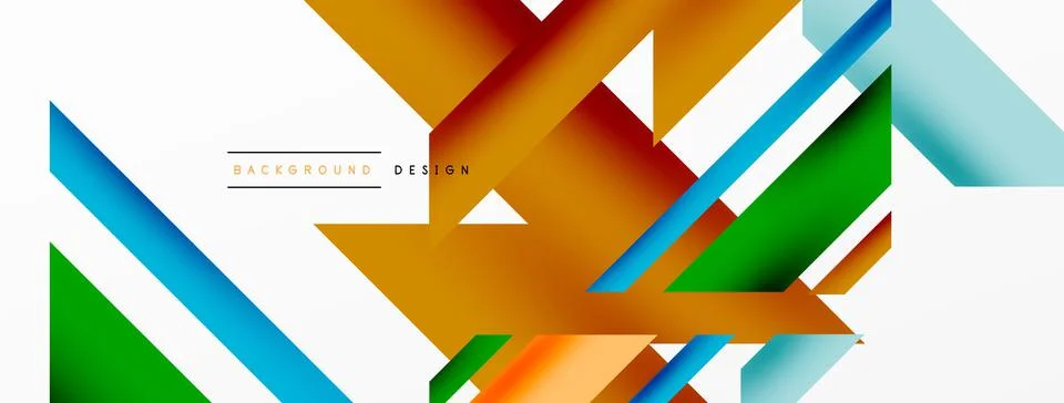 Dynamic lines background. Wallpaper for concept of AI technology, blockchain 스톡 일러스트