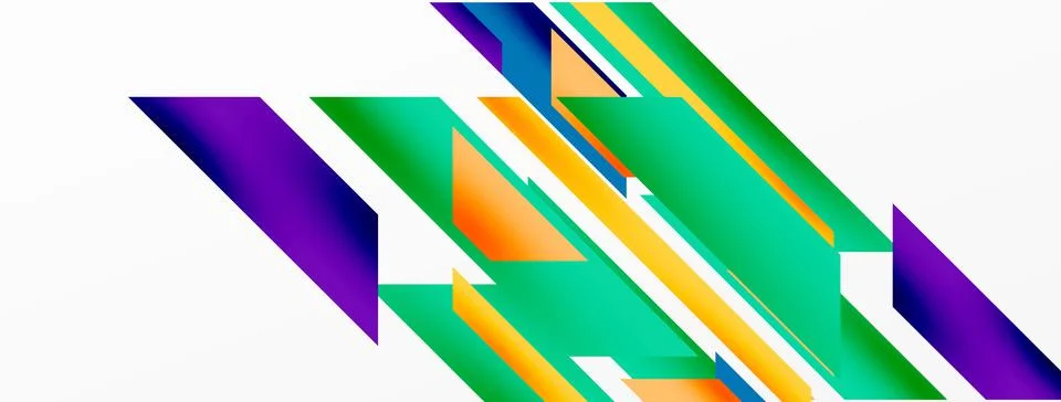 Dynamic lines background. Wallpaper for concept of AI technology, blockchain 스톡 일러스트