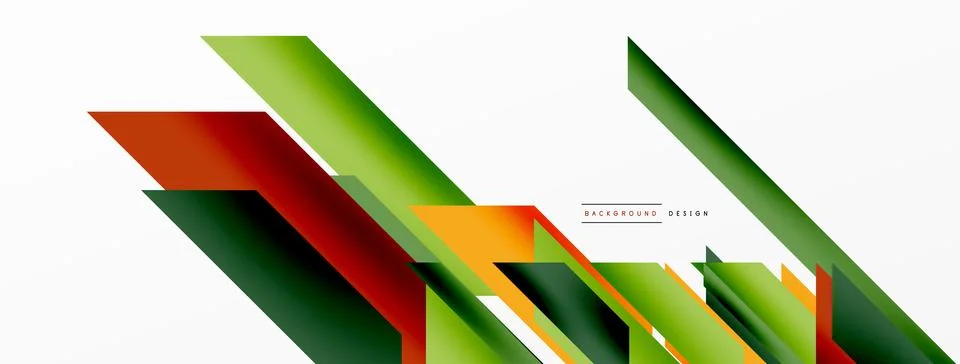 Dynamic lines background. Wallpaper for concept of AI technology, blockchain Stock Illustration