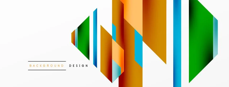 Dynamic lines background. Wallpaper for concept of AI technology, blockchain Stock Illustration