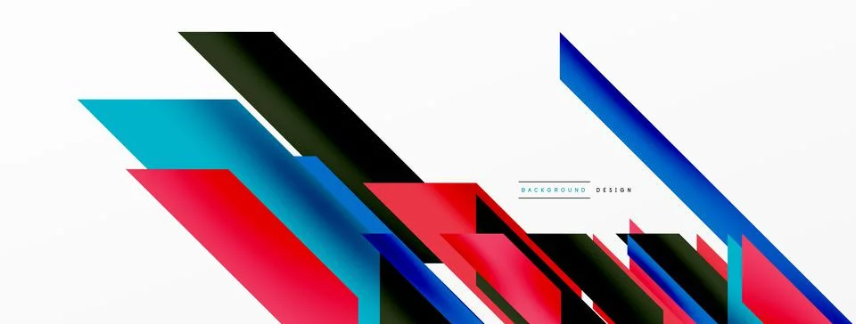 Dynamic lines background. Wallpaper for concept of AI technology, blockchain 스톡 일러스트