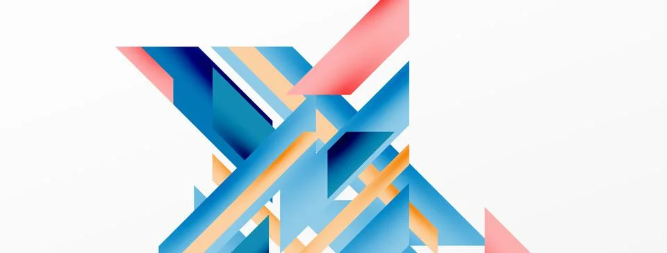 Dynamic lines background. Wallpaper for concept of AI technology, blockchain 스톡 일러스트