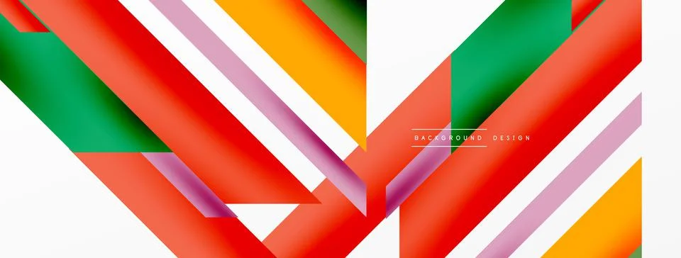 Dynamic lines background. Wallpaper for concept of AI technology, blockchain 스톡 일러스트