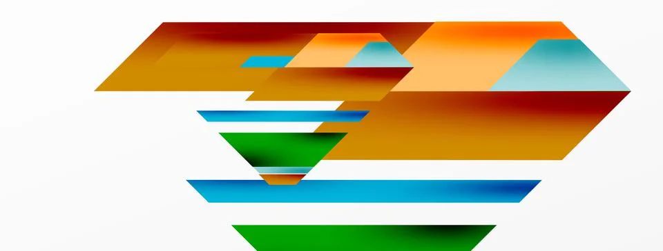 Dynamic lines background. Wallpaper for concept of AI technology, blockchain Illustrazione stock