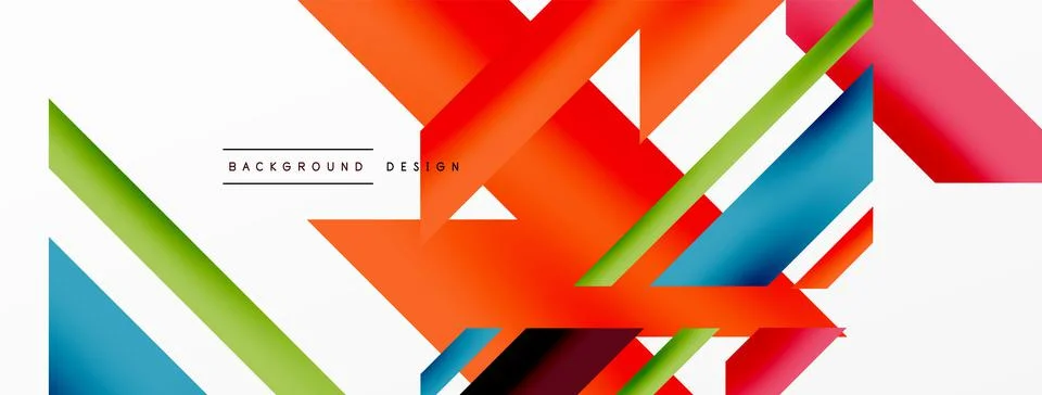 Dynamic lines background. Wallpaper for concept of AI technology, blockchain 스톡 일러스트