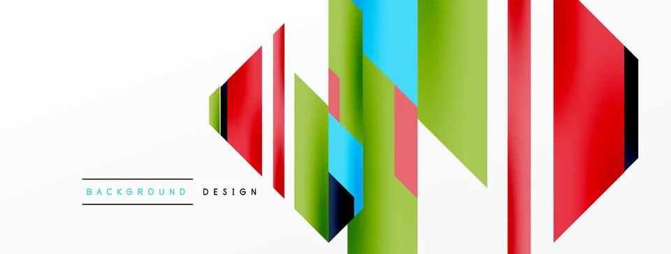 Dynamic lines background. Wallpaper for concept of AI technology, blockchain 스톡 일러스트