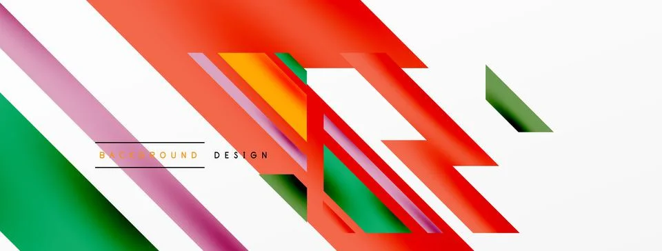 Dynamic lines background. Wallpaper for concept of AI technology, blockchain 스톡 일러스트