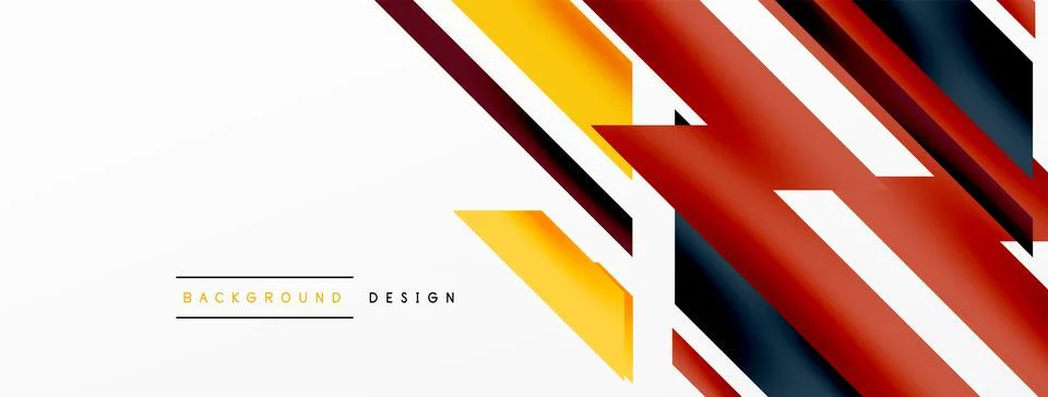 Dynamic lines background. Wallpaper for concept of AI technology, blockchain 스톡 일러스트