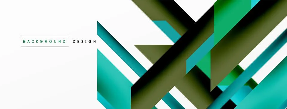 Dynamic lines background. Wallpaper for concept of AI technology, blockchain 스톡 일러스트