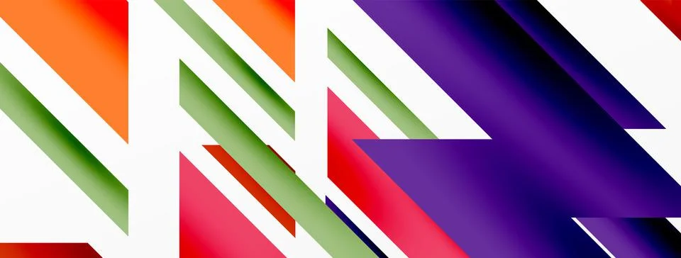 Dynamic lines background. Wallpaper for concept of AI technology, blockchain Stock Illustration