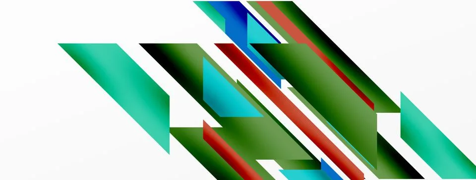 Dynamic lines background. Wallpaper for concept of AI technology, blockchain 스톡 일러스트