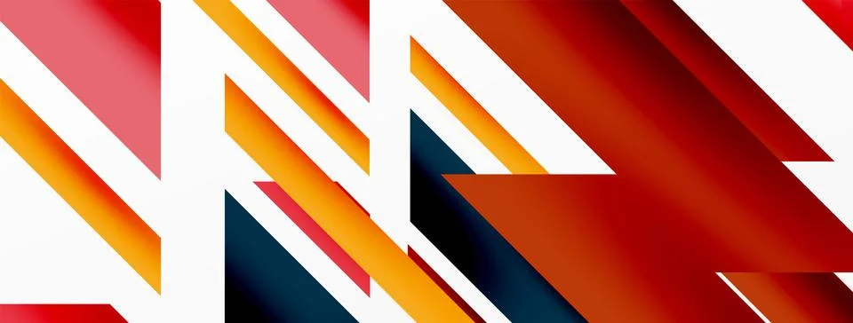 Dynamic lines background. Wallpaper for concept of AI technology, blockchain 스톡 일러스트