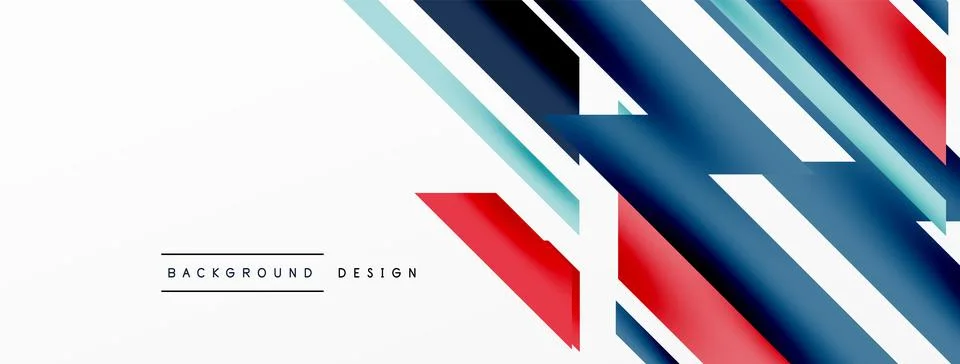 Dynamic lines background. Wallpaper for concept of AI technology, blockchain 스톡 일러스트