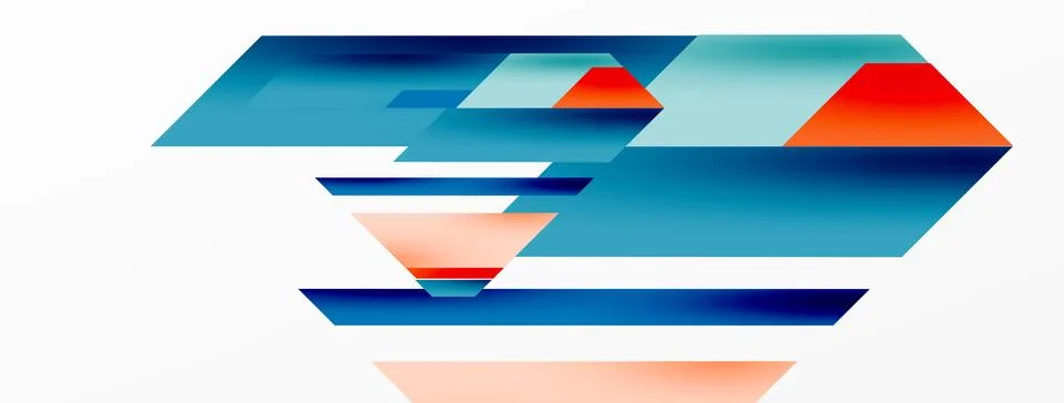 Dynamic lines background. Wallpaper for concept of AI technology, blockchain Illustrazione stock