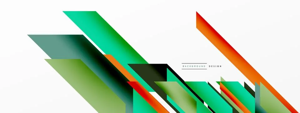 Dynamic lines background. Wallpaper for concept of AI technology, blockchain 스톡 일러스트
