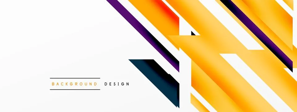 Dynamic lines background. Wallpaper for concept of AI technology, blockchain 스톡 일러스트