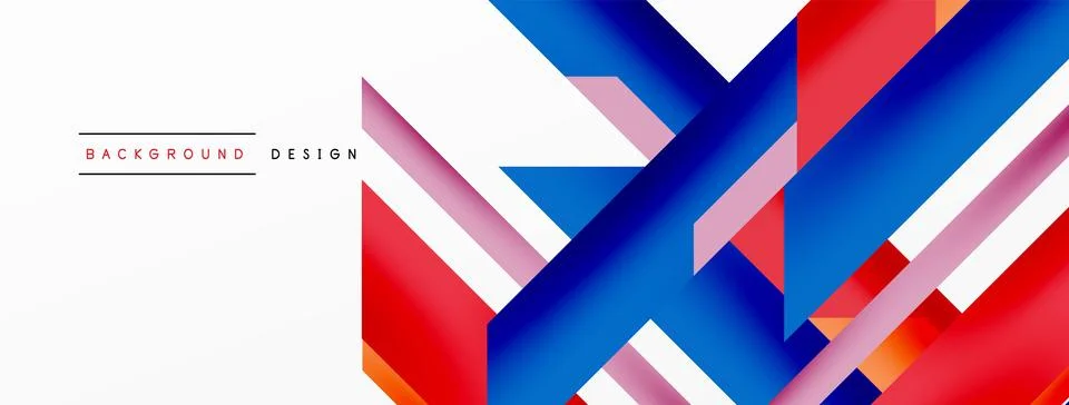 Dynamic lines background. Wallpaper for concept of AI technology, blockchain 스톡 일러스트