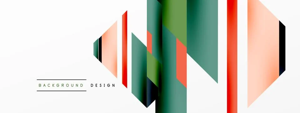 Dynamic lines background. Wallpaper for concept of AI technology, blockchain Stock Illustration