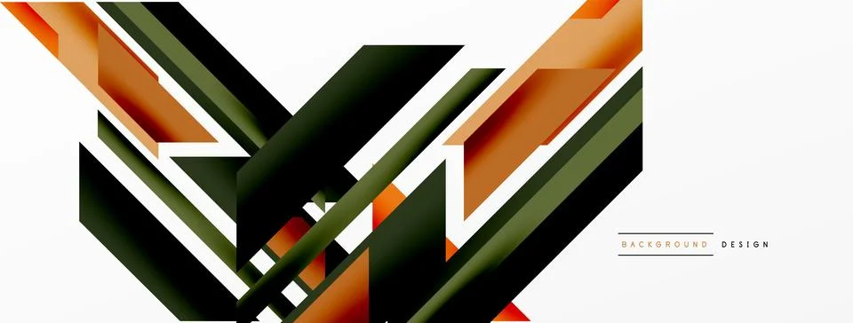 Dynamic lines background. Wallpaper for concept of AI technology, blockchain Stock Illustration