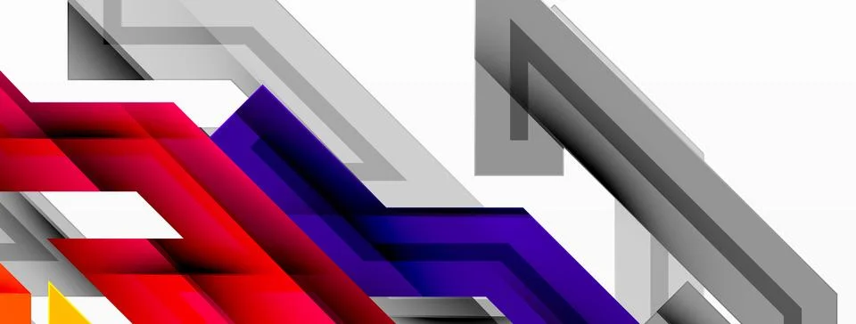 Dynamic lines geometric background. Vector Illustration For Wallpaper, Banner 스톡 일러스트