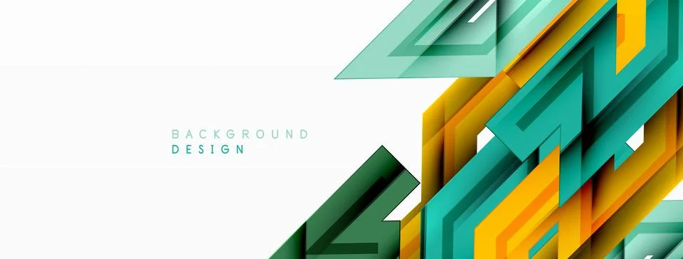 Dynamic lines geometric background. Vector Illustration For Wallpaper, Banner Stock Illustration